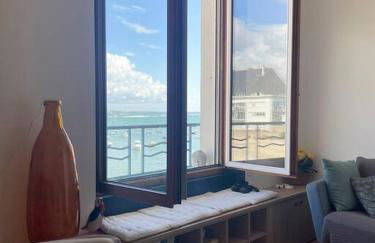 Appartement 3p 70m2, vue mer, plage et port de Lomener - Foto 8