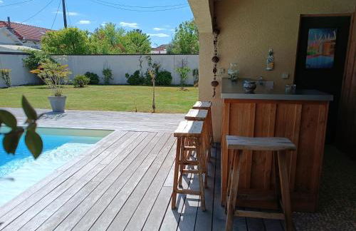 Cosy&Charme piscine chauffée Bassin d'Arcachon - Foto 11