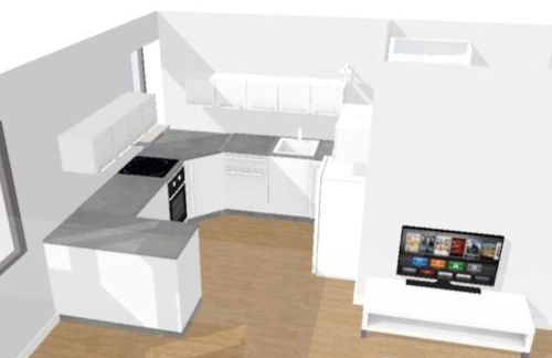 Appartement T2 Chic and White avec WIFI - Foto 8