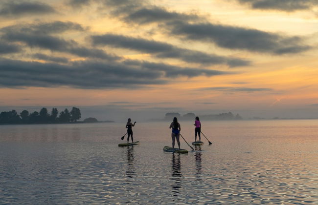 Swarm - 3 Waterlodges Naast Elkaar in Friesland - Foto 24