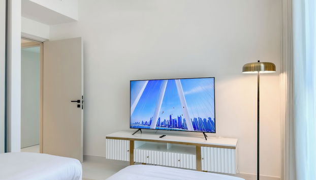 High floor Panoramic 2BR & Private Beach - Foto 5, Habitación