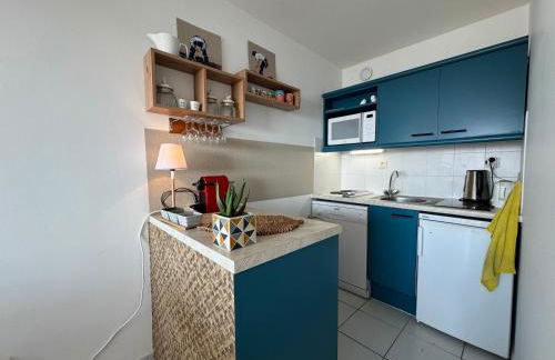 L'écrin bleu - Vue Mer - Wifi - Central - Foto 5