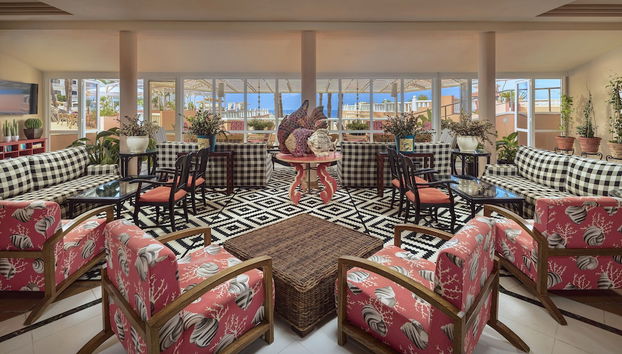 Zona de estar del vestíbulo