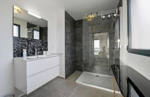 Villa neuve et luxueuse vue mer proche Portovecchio - Foto 30