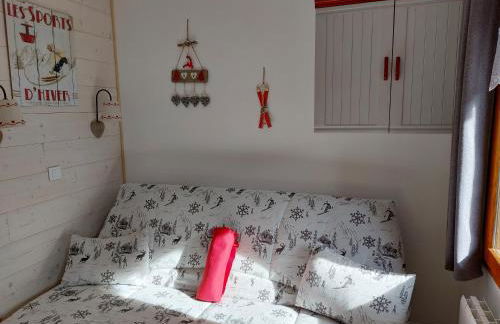 La Plagne Les Coches studio divisible ensoleillé - Foto 10