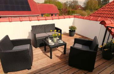 Ferienwohnung Lütje Moew - Dachterrasse und ruhige Lage - Foto 2