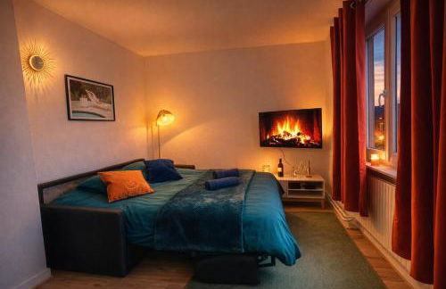 Le Perchoir-WIFI-Face à la Gare-Terrasses-Proche tous commerces - Foto 10