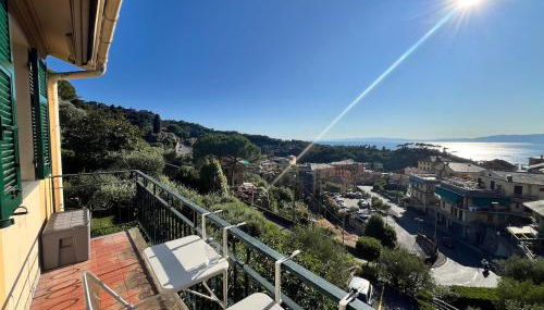 Sea-view apartment with balcony & free private parking, Camogli - Foto 4
