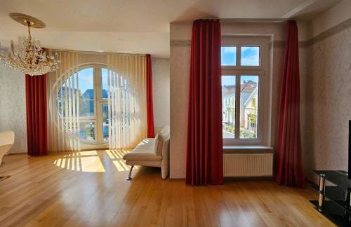 135qm 4 Zimmer Ferienwohnung in Stadtnähe, Wintergarten Parkplatz - Photo 24