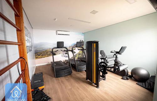 Studio Lindo e Finamente Decorado com Vista Mar - Foto 21