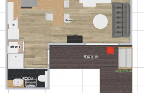 Le Cabanon du Pas du Loup - Studio climatisé RDC - proche mer - Foto 30