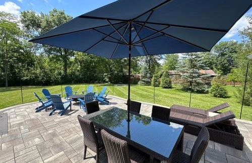 Mason Ohio Home large private yard firepit game room - Foto 54