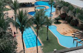 PORTO MARINA MONT BLANC - frente p piscina - Foto 12