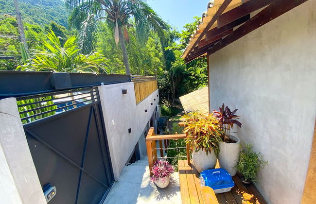 Casa Pé na Areia em frente à Ilhabela - Foto 62