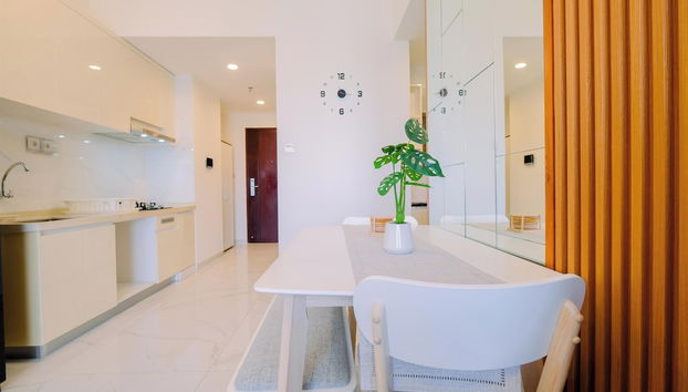 Modern Look 2Br At Sky House Bsd Apartment - Foto 4, Eigene Küche