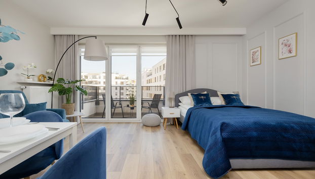 Komputerowa Studio Warsaw by Renters - Foto 3, Habitación