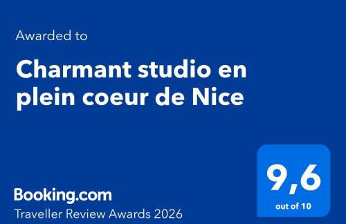 Charmant studio en plein coeur de Nice - Foto 17