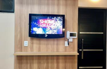 Casa Flat, Suíte, Ar-Cond, Área Gourmet e Garagem - Foto 18