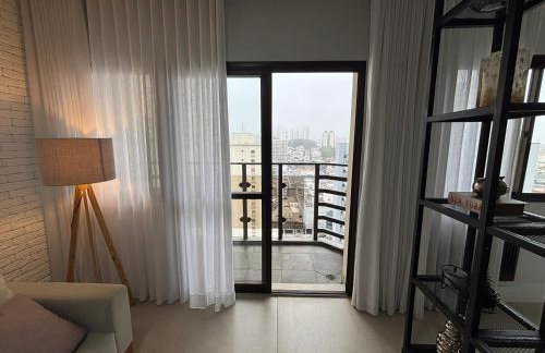 ENB1129 Flat Super Moderno com AC no Centro de SBC - Foto 40