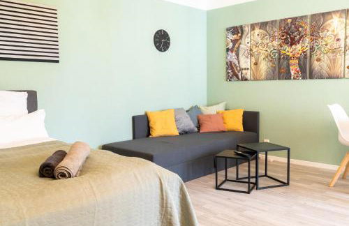 Home Shanti - Studio, Südvorstadt, Balkon, TV - Foto 5