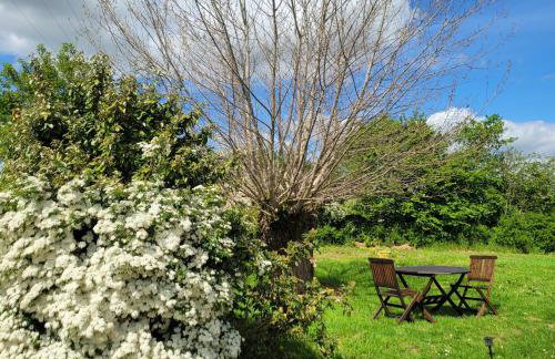 À la campagne, studio 25M2-pour 2p, CALME, wifi, jardin, parking - Foto 3