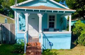 Key West Style Historic Home in Coconut Grove Florida, The Blue House - Foto 1