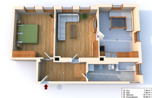 Ferienwohnung Voss 2 - Foto 28