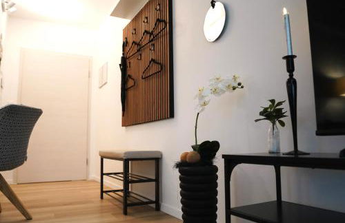 Paderborn-Oase mit Kamin-Balkon-Stilvolles Zuhause-24 -7 Self Check in, kostenloser Parkplatz - Foto 20