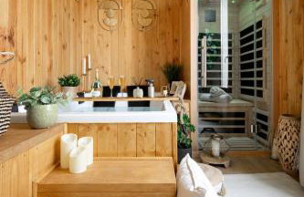 Jacuzzi Sauna privatif - La Cabanette Spa - Foto 1