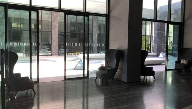 Zona de estar del vestíbulo