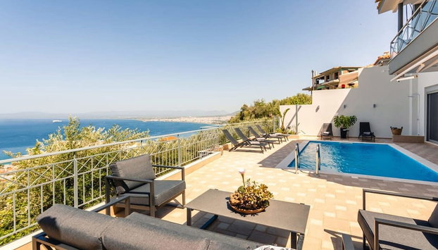 Aigli Luxury Villa - Panoramic Seaview Retreat - Foto 5, Habitación