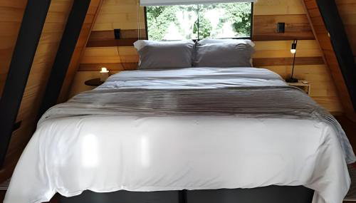 Cabaña Triángulo del Sol | Vista a las montañas | Hidromasaje | Aire - Foto 3