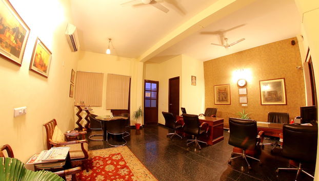 Zona de estar del vestíbulo