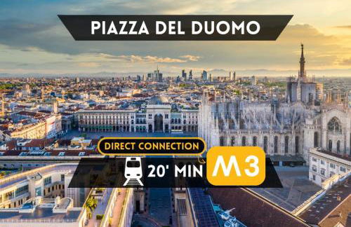 DUOMO a 20 min - Suite Moderna - METRO M3 a 5 min - Foto 6