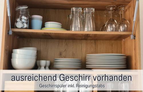 Lichtdurchflutete moderne Stadtwohnung, Küche, Waschtrockner, SmartTV - Foto 13