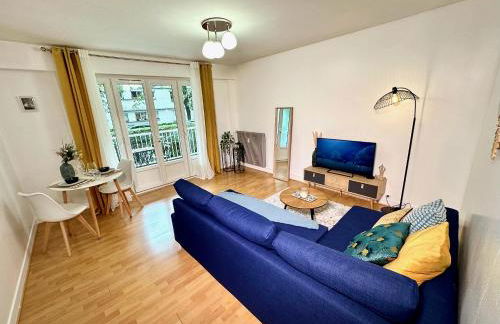 Le Bleu Soleil - à 2 min du métro - 7 min de Paris - Foto 11