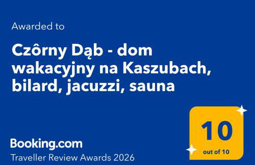 Czôrny Dąb - dom wakacyjny na Kaszubach, bilard, jacuzzi, sauna - Foto 8