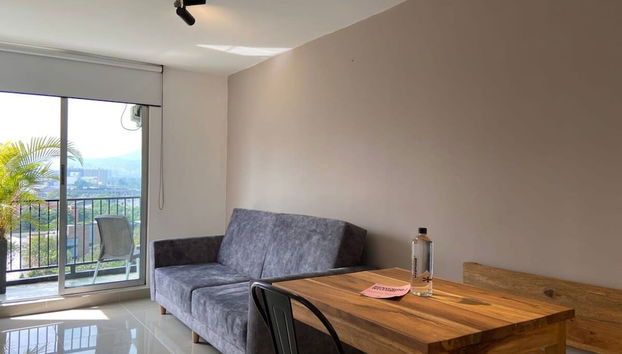 w Breathtaking 1BR With Terrace at Poblado - Foto 5, Habitación