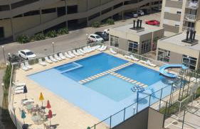 Apto em frente a piscina no centro de Pelotas - Foto 6
