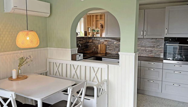 4 Person Holiday Home in Allinge - Foto 4, Cocina privada