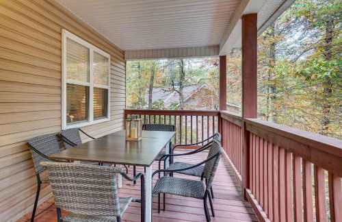 Spacious Home in Helen with Porch and Balcony! - Foto 36