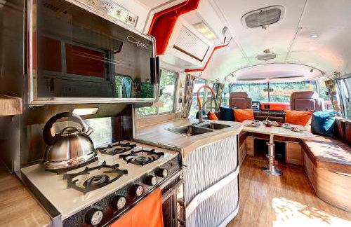 Glamping 1970 American Airstream motorhome - Foto 18