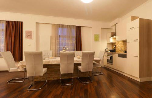 Großes, vollausgestattes Apartment für 5 Personen mit WLAN, vollausgestatteter Küche, Waschmaschine und Trockner - Foto 11