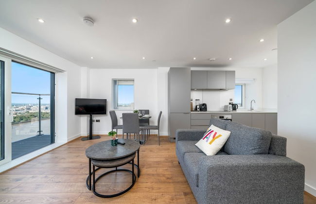 Skyvillion 2 Bed Apt London Excel O2 Arena - Foto 26