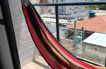 Lindo Studio com rooftop e piscina - Foto 18