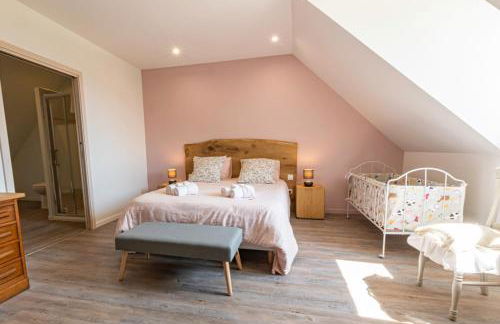 GITE ENTRE TERRES ET VIGNES à la ferme avec SPA privatif en CHAMPAGNE à une heure de Paris - Foto 8