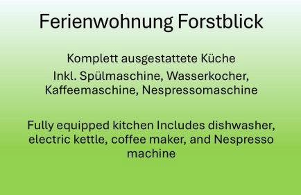 Ferienwohnung Forstblick - Foto 3