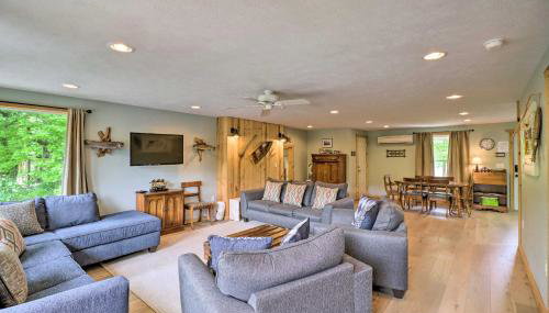 Expansive Cotter Cabin on White River with Deck! - Foto 4