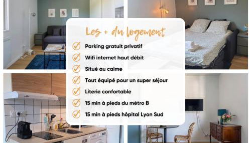 Proche métro B et Hopital Lyon sud - Foto 4