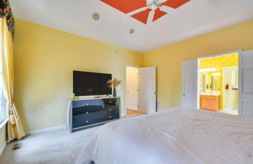 Fire Pit and Pool Access Quiet Holly Springs Home - Foto 14